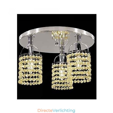 Moderne eigentijdse kristallen gegalvaniseerde metalen kroonluchter inbouw Moderne eigentijdse kristallen gegalvaniseerde metalen kroonluchter inbouw