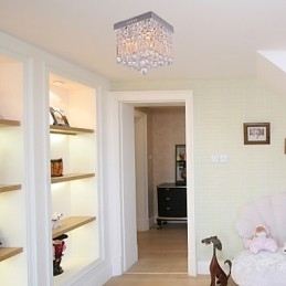 Moderne eigentijdse kristallen mini-stijl inbouw