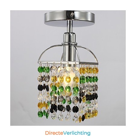 Moderne eigentijdse kristal gegalvaniseerde metalen inbouw Moderne eigentijdse kristal gegalvaniseerde metalen inbouw