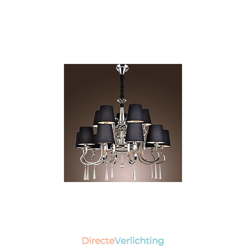 Moderne eigentijdse traditionele klassieke rustieke lodge vintage land eiland chromen metalen kroonluchter