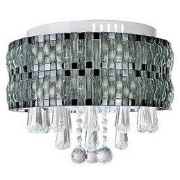 Elegante kristallen inbouwkast