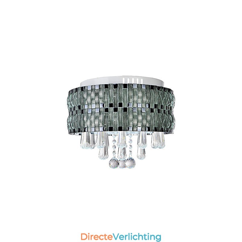 Elegante kristallen inbouwkast