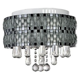 Elegante kristallen inbouwkast