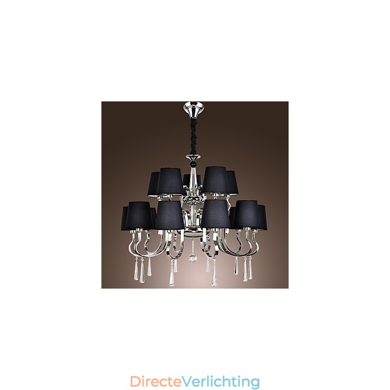 Moderne eigentijdse traditionele klassieke rustieke lodge vintage land eiland chromen metalen kroonluchter