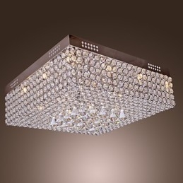 Kristallen plafondlamp met 45 kleuren