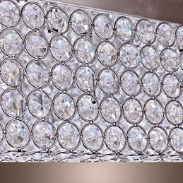 Kristallen plafondlamp met 45 kleuren