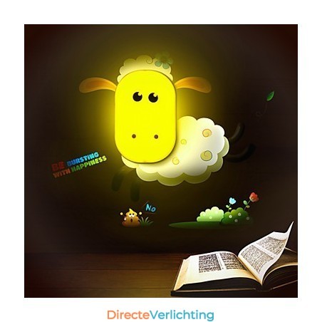 9*6* Leuk om mee te spelen Creatieve geest Intelligente lichtregeling Kleine nachtlamp Kinderen Wandlamp Verlichting 9*6* Leuk om mee te spelen Creatieve geest Intelligente lichtregeling Kleine nachtlamp Kinderen Wandlamp Verlichting