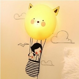 Wandlampen Modern Hedendaags Creatief 3D Behangpapier Wandlamp Licht