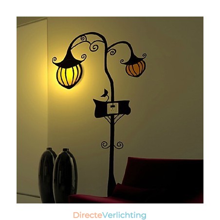 Pompoen Hoge Temperatuurbestendige Plastic Licht En Creatieve 3D Behangpapier Wandlamp Pompoen Hoge Temperatuurbestendige Plastic Licht En Creatieve 3D Behangpapier Wandlamp