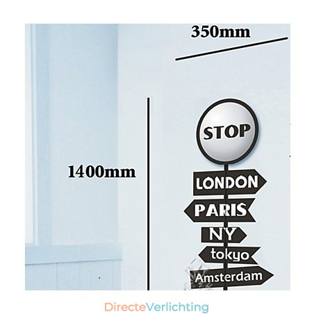 Stop Letter Hoge Temperatuurbestendige Plastic Licht En Creatieve 3D Behangpapier Wandlamp Stop Letter Hoge Temperatuurbestendige Plastic Licht En Creatieve 3D Behangpapier Wandlamp