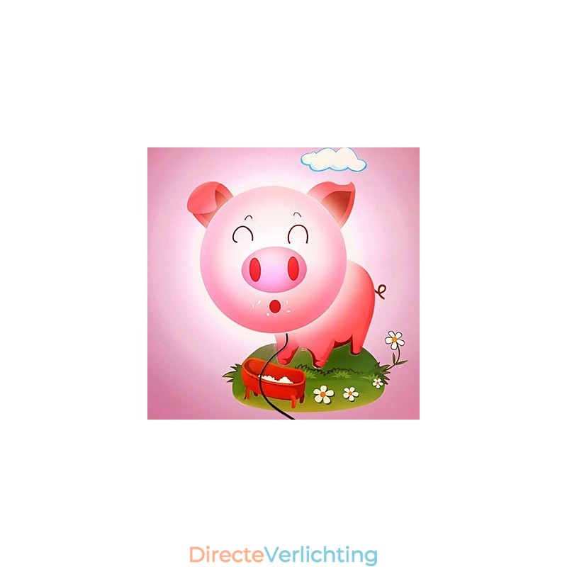 Varken Hoge Temperatuurbestendige Plastic Licht En 10 C Kan Creatieve 3D Behang Wandlamp Verwijderen
