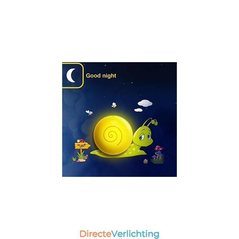 Slak Hoge Temperatuurbestendige Plastic Licht En 10 C Kan Creatieve 3D Behang Wandlamp Verwijderen