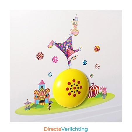 Clown Hoge Temperatuurbestendige Plastic Licht En 10 C Kan Creatieve 3D Behang Wandlamp Verwijderen Clown Hoge Temperatuurbestendige Plastic Licht En 10 C Kan Creatieve 3D Behang Wandlamp Verwijderen