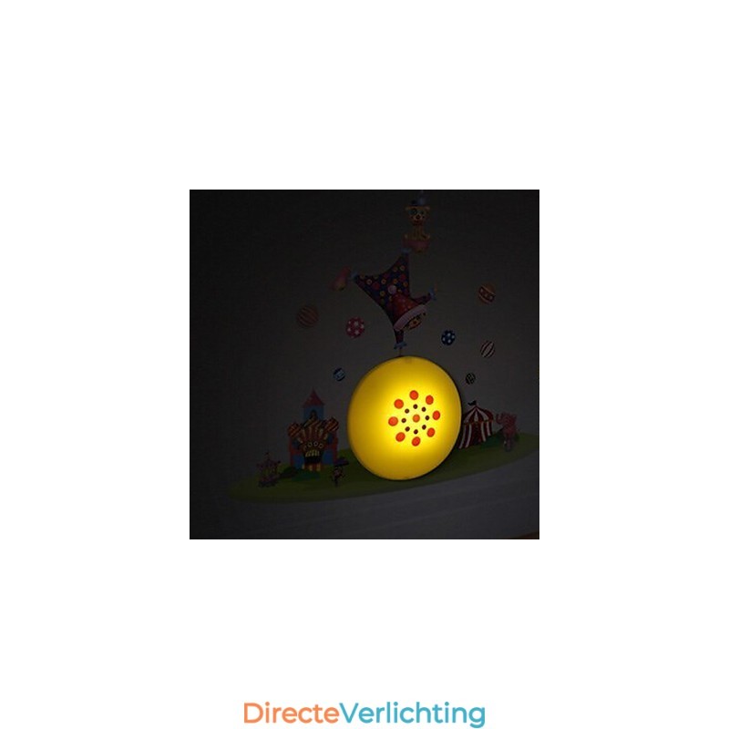 Clown Hoge Temperatuurbestendige Plastic Licht En 10 C Kan Creatieve 3D Behang Wandlamp Verwijderen
