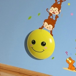Muurstickers Apen licht geactiveerde intelligente inductie smoop versiering wandlamp