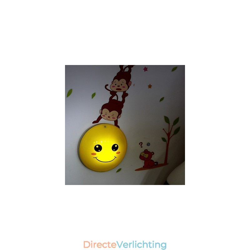 Muurstickers Apen licht geactiveerde intelligente inductie smoop versiering wandlamp