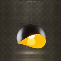Retro Apple hanglamp met lampvoet