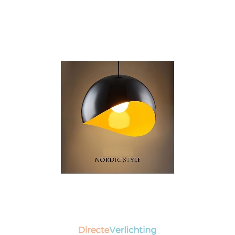 Retro Apple hanglamp met lampvoet