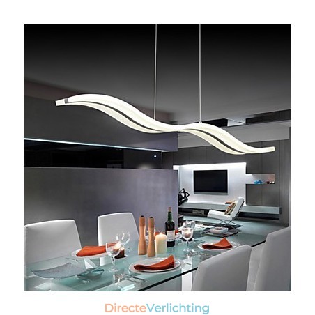 Moderne, eigentijdse hanglamp van chroom Moderne, eigentijdse hanglamp van chroom