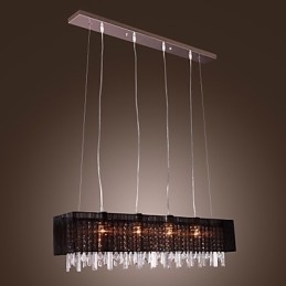 Moderne eigentijdse eiland kristal andere metalen hanglamp
