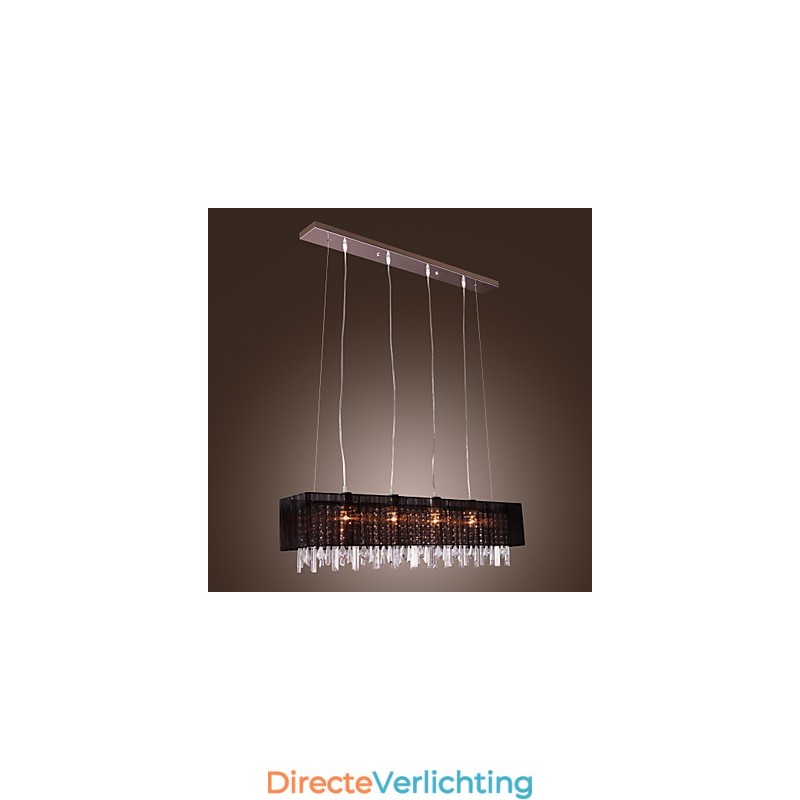 Moderne eigentijdse eiland kristal andere metalen hanglamp
