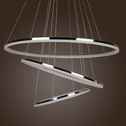 70W moderne, eigentijdse mini-stijl gegalvaniseerde metalen hanglamp