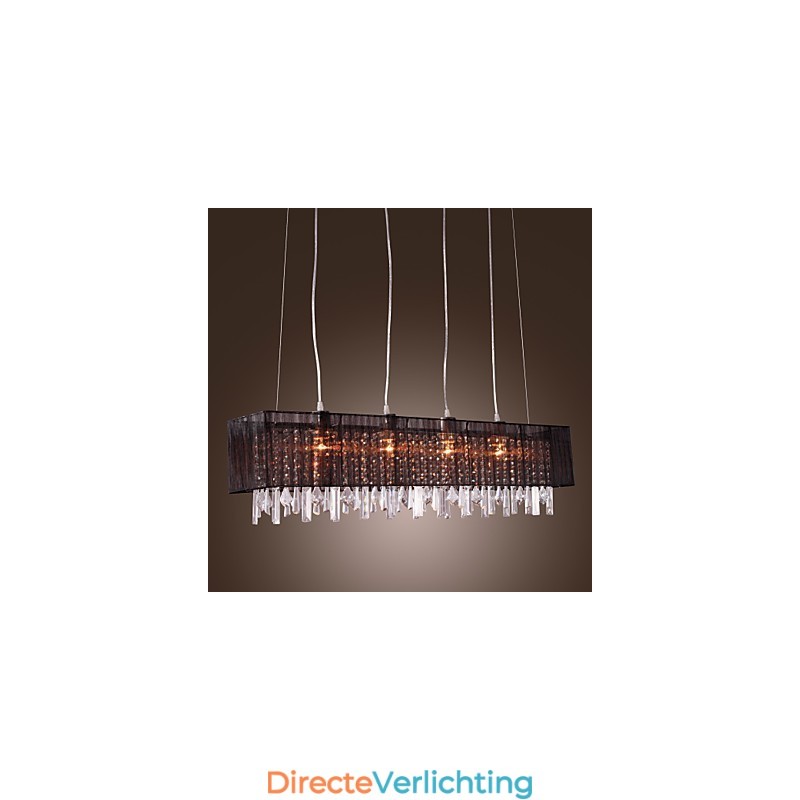 Moderne eigentijdse eiland kristal andere metalen hanglamp