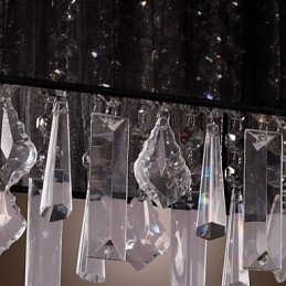Moderne eigentijdse eiland kristal andere metalen hanglamp