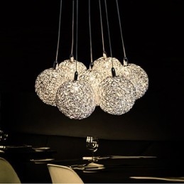 Hanglamp Modern 7-lichts woninginrichting Decoratieve aluminium hanglamp