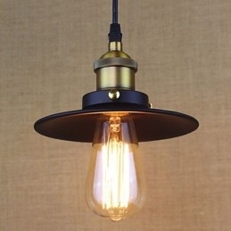 Amerikaanse landelijke stijl ultra miniatuur retro industriële eenvoudige kleine hanglamp