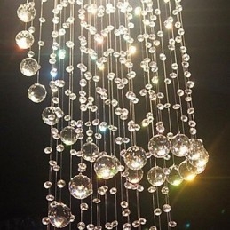 Kroonluchter Kristal Luxe Modern 4 Lichten