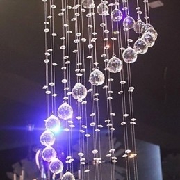 Kroonluchter Kristal Luxe Modern 4 Lichten
