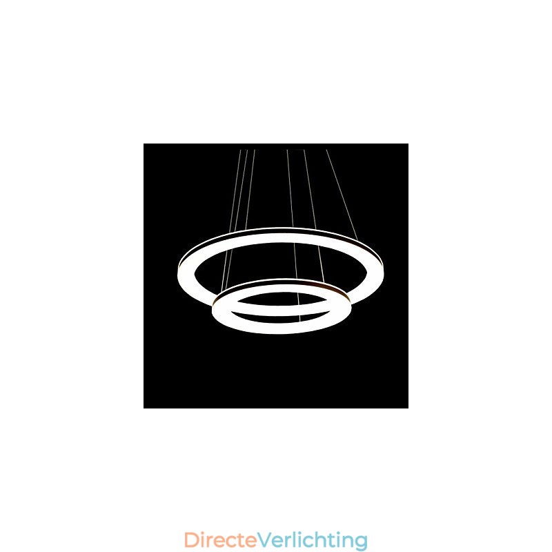 Moderne, eigentijdse metalen hanglamp