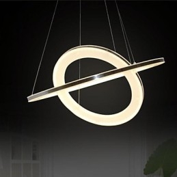 Moderne, eigentijdse metalen hanglamp
