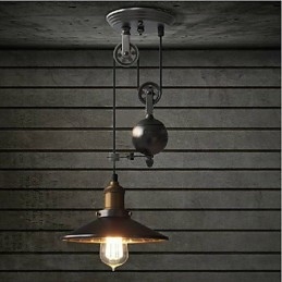 Hanglampen Rustiek Lodge Vintage Retro Landelijk Garage Metaal