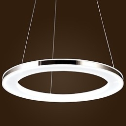 Moderne, eigentijdse metalen hanglamp