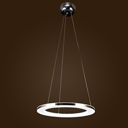 Moderne, eigentijdse metalen hanglamp