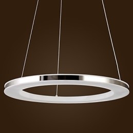 Moderne, eigentijdse metalen hanglamp