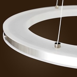 Moderne, eigentijdse metalen hanglamp