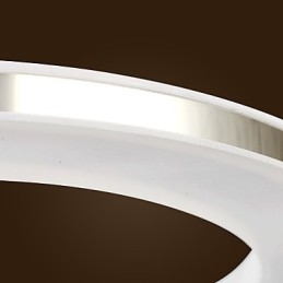 Moderne, eigentijdse metalen hanglamp