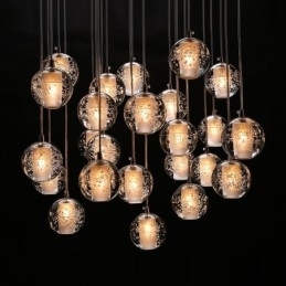Creatieve Engineering Stage Meteorer Kristallen Bol Hanglamp