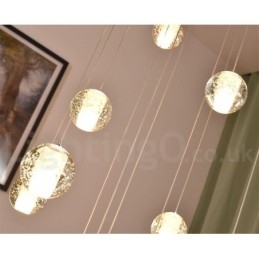 Creatieve Engineering Stage Meteorer Kristallen Bol Hanglamp