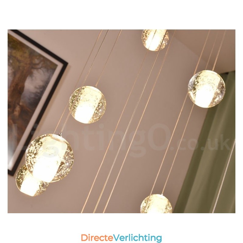 Creatieve Engineering Stage Meteorer Kristallen Bol Hanglamp