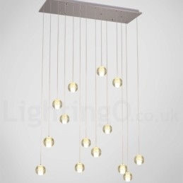 Creatieve Engineering Stage Meteorer Kristallen Bol Hanglamp