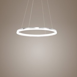 Moderne design hanglamp van hoogwaardig acryl met enkele ring