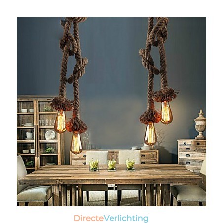 Hanglampen 2 lampen Industriële wind die oude manieren herstelt is de creatieve hanglamp van de cafébalie Hanglampen 2 lampen Industriële wind die oude manieren herstelt is de creatieve hanglamp van de cafébalie