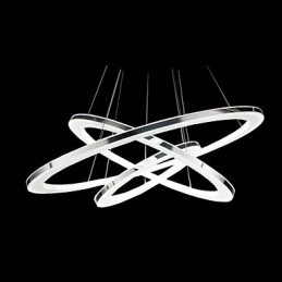 Moderne hanglamp 3 ringen hanglamp acryl