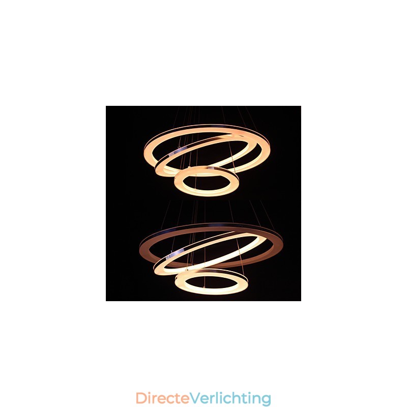 Moderne hanglamp 3 ringen hanglamp acryl