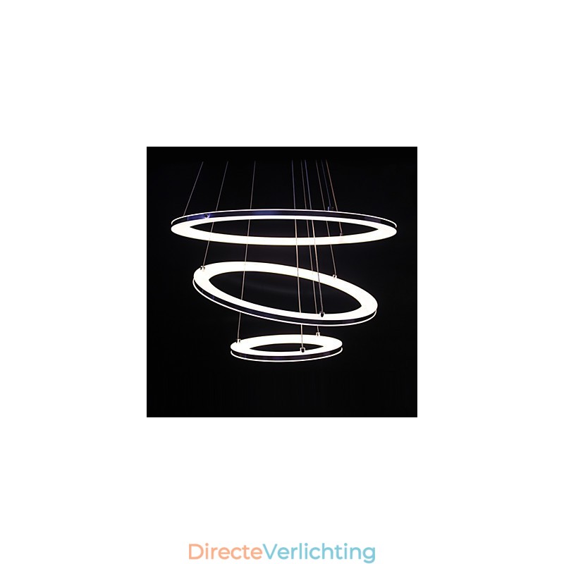 Moderne hanglamp 3 ringen hanglamp acryl