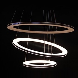 Moderne hanglamp 3 ringen hanglamp acryl